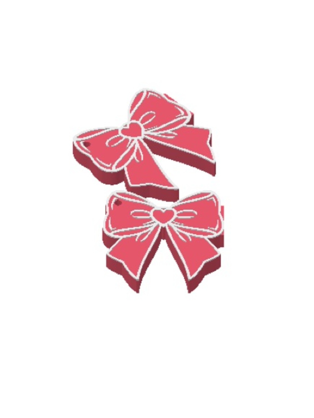 Pink bow can opener